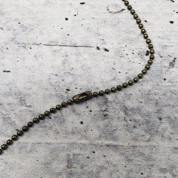 New Handmade | Lemon Fabric Button Necklace - Picture 3 of 3